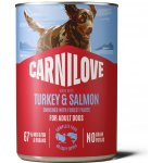 Carnilove paté Made with Turkey & Salmon 400 g – Sleviste.cz