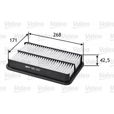 Vzduchový filtr VALEO 585257 – Hledejceny.cz