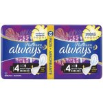 Always Platinum Secure Night hygienické vložky s křidélky 10 ks – Zboží Dáma