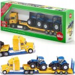 Siku 1805 Tahač s vlekem 2 traktory New Holland 1:87 – Zboží Dáma