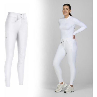Pikeur Rajtky Amia Knee Grip 6873 dámské bílá – Hledejceny.cz