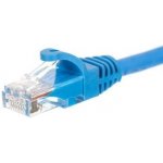 Netrack BZPAT1P5UB patch, RJ45 snagless boot Cat 5e UTP, 1.5m, modrý – Hledejceny.cz