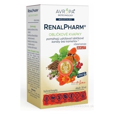 Avropa RenalPharm bylinné kapky 50 ml – Hledejceny.cz