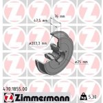 Brzdový buben ZIMMERMANN 470.1855.00 | Zboží Auto