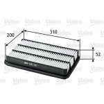 Vzduchový filtr VALEO 585301 – Hledejceny.cz