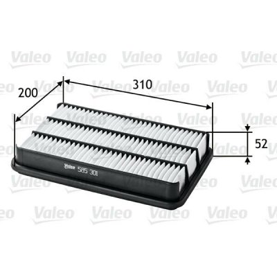 Vzduchový filtr VALEO 585301 – Hledejceny.cz