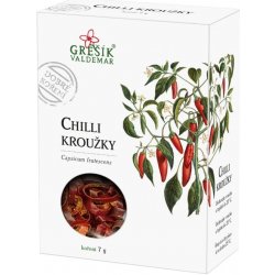 Grešík koření Chilli kroužky 7g