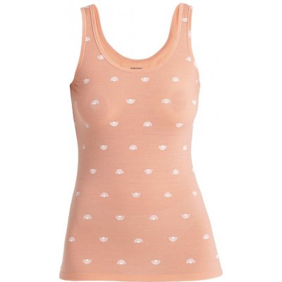 ICEBREAKER Wmns Merino Siren Tank Shine AOP, Glow/Aop