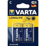 Varta LongLife C 2ks 4114 101 412 – Zboží Mobilmania