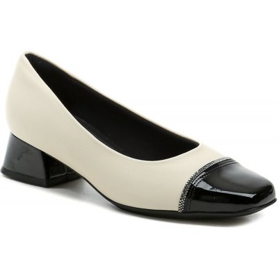 Piccadilly 160095-1 černo krémové dámské lodičky – Hledejceny.cz