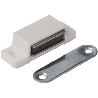 Walteco Nábytkový magnet, nosnost 3-4 kg, bílý, 2 ks 84522 – Sleviste.cz
