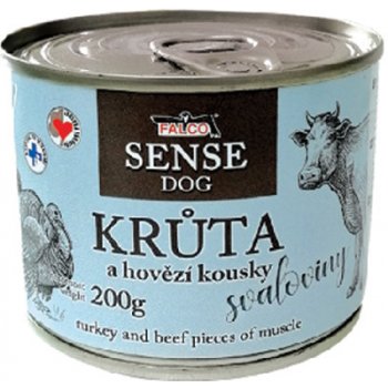 Sokol Falco Falco sense Dog krůta a hovězí 200 g