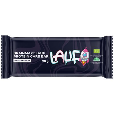 BrainMax LAUF Protein Carb Bar BIO 2 x 45 g – Zboží Mobilmania