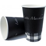 Promatic Kelímek automatový papírový 300 ml Vending black TO GO sada – Zboží Dáma