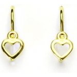 Čištín zlaté dětské 77472806 srdíčka NK 935 – Zbozi.Blesk.cz