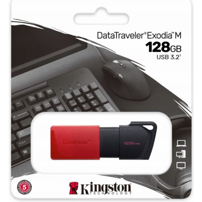 Kingston DataTraveler Exodia M 128GB DTXM/128GB – Hledejceny.cz