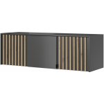 Piaski Nelly 155 cm grafit / dub artisan – Zboží Dáma