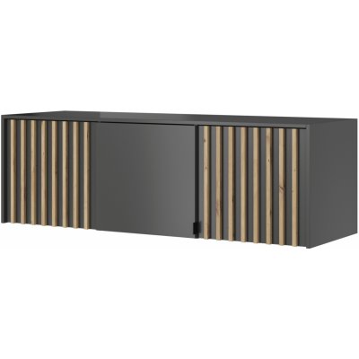 Piaski Nelly 155 cm grafit / dub artisan – Zboží Dáma