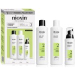 Nioxin System 3 Cleanser šampon 150 ml + System 3 Cleanser šampon 150 ml + System 3 Scalp Revitaliser kondicionér 50 ml System 3 Scalp Treatment Pro jemné a chemicky neošetřené vlasy dárková sada – Zboží Dáma