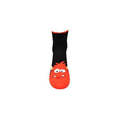 Boma Dětské ponožky BUBU černo červená – Zboží Mobilmania
