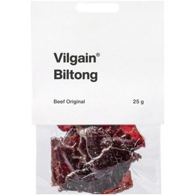 Vilgain Dried Beef Jerky Biltong original 25 g – Zboží Dáma