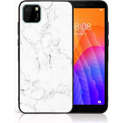 Pouzdro PROTEMIO 46446 MY ART Ochranný obal Huawei Y5p -WHITE MARBLE (144) – Zbozi.Blesk.cz