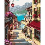 ZUTY Malování podle čísel MĚSTEČKO 40 x 50 cm – Sleviste.cz