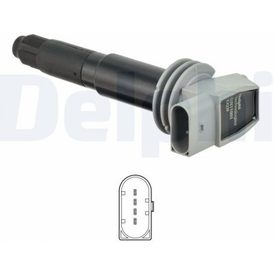 Zapalovací cívka DELPHI GN11091-12B1 – Zboží Mobilmania