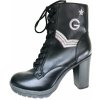Dámské kotníkové boty G by GUESS dámská obuv kotníková Army styl černá