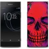 Pouzdro a kryt na mobilní telefon Sony Pouzdro mmCase gelové Sony Xperia XA1 Plus - lebka