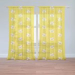 Sablio Záclony Bílé kachničky: 2ks 150x250cm – Hledejceny.cz
