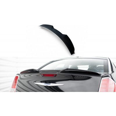 Maxton Design prodloužení spoileru 3d pro Chrysler 300 Mk2, černý lesklý plast ABS – Zboží Mobilmania