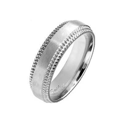 Spikes USA Matný titanový prsten TT1044 – Hledejceny.cz