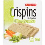 Extrudo Crispins křehký plátek veggie garden Bio 100 g – Zboží Dáma