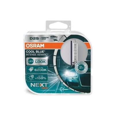 Xenonová výbojka D2S OSRAM COOL BLUE Intense Xenarc NEXT GEN 6200K (DUO BOX 2 ks) – Hledejceny.cz