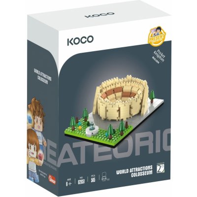 KOCO Stavebnice mini Koloseum 505 ks – Zboží Živě