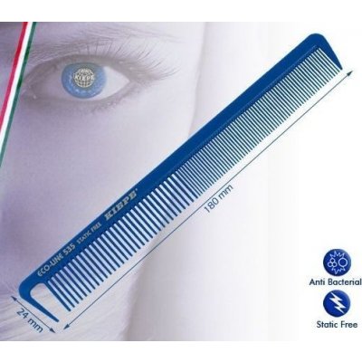Kiepe Eco Line 535 antibakteriální a antistatický hřeben na vlasy – Zboží Mobilmania