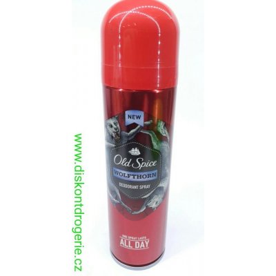 Old Spice Wolfthorn deospray 125 ml – Zboží Mobilmania
