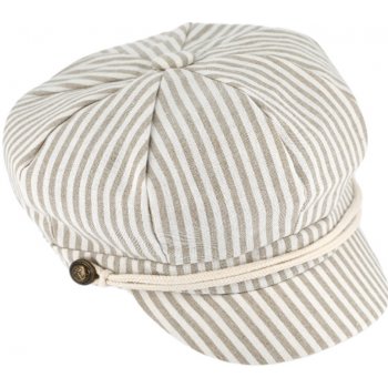 Fiebig Headwear since 1903 béžová letní bavlněná bekovka