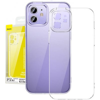 BASEUS Apple iPhone 12 Pro - ultratenké - plastové - čiré + přední sklo – Zbozi.Blesk.cz