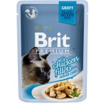 Brit cat adult Premium with Chicken Fillets in Gravy 85 g – Hledejceny.cz