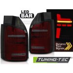 Zadní světla VW T5 10-15 dvojité dveře - červená/kouřová LED BAR SEQ – Hledejceny.cz