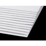 Plsť-filc dekorační 20x30cm balení 2ks bílá – Zboží Dáma