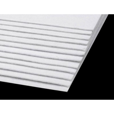 Plsť-filc dekorační 20x30cm balení 2ks bílá – Zboží Dáma