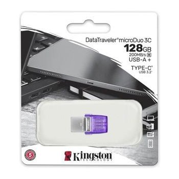 Kingston DataTraveler MicroDuo 3C G3 128GB DTDUO3CG3/128GB