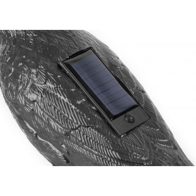 Strend Pro Černý havran Solární panel - Plašič ptáků, 15x46 cm – HobbyKompas.cz