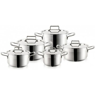 Orion sada nerezových hrnců ANETT 10 dílů 113089 – Zboží Mobilmania