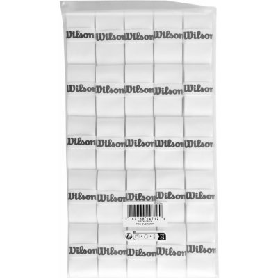 Wilson Pro overgrip 50 ks bílá – Hledejceny.cz