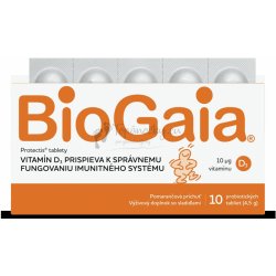 BioGaia Protecta žvýkací tablety citronová příchuť 10 ks
