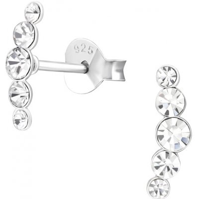 Mabell dámské stříbrné náušnice FIVEDOTA CZ221A4S37084C45 – Zboží Mobilmania